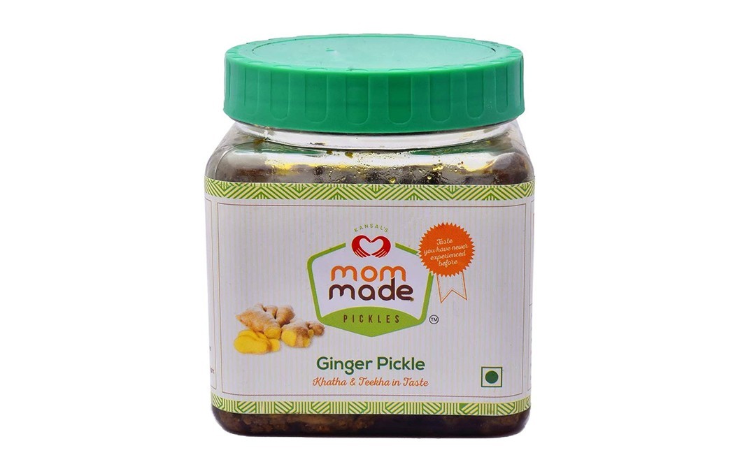 Mom Made Pickles Ginger Pickle    Plastic Jar  500 grams